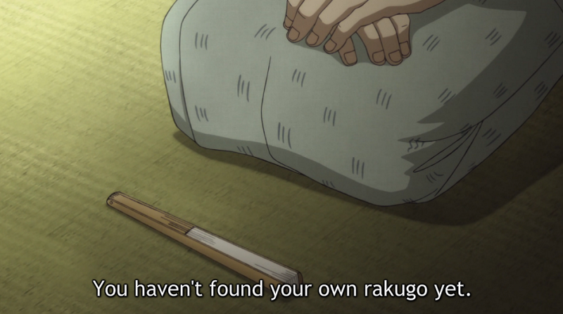 Illustration for article titled Showa Genroku Rakugo Shinju Episode 04